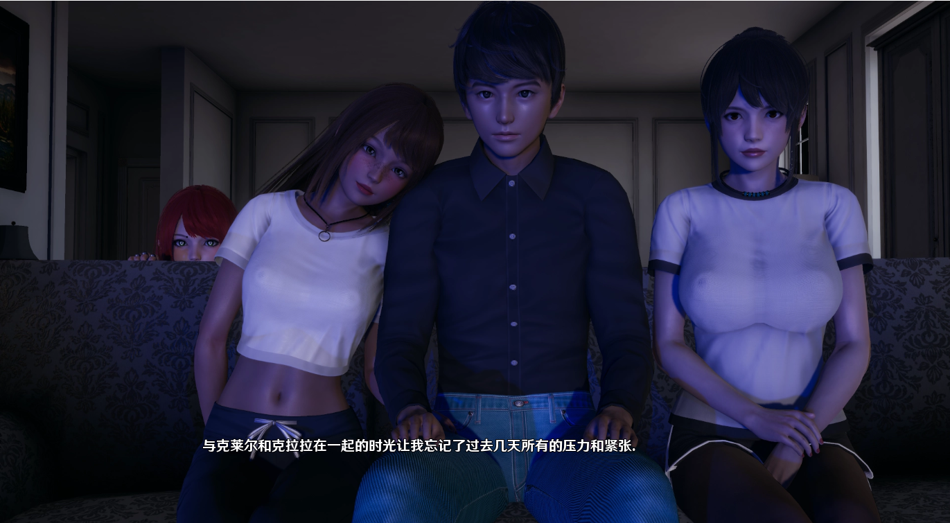 黑暗伴侣 Companion of Darkness 游戏主菜单界面 - 黑暗の伴侣